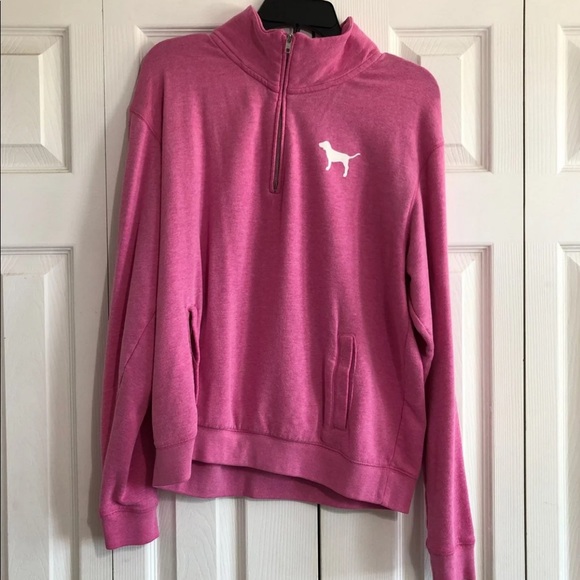 PINK quarter zip - Picture 1 of 2
